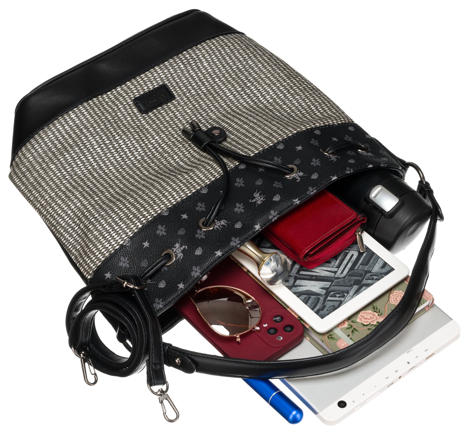 torba damska 6875-2 black