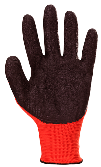 rękawice robocze mercator tech red+black latex - xl - 240 par