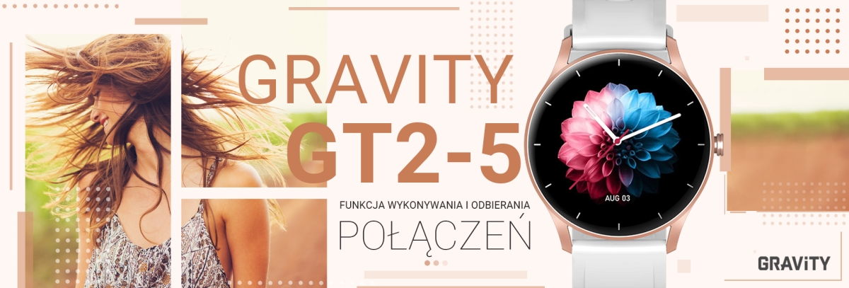 smartwatch gravity gt2-5