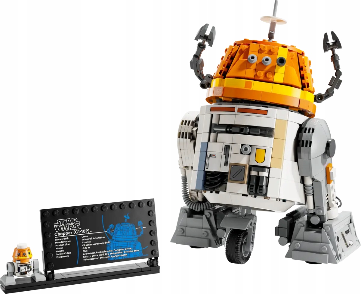 75416 - lego star wars - droid astromechaniczny chopper (c1-10p)™