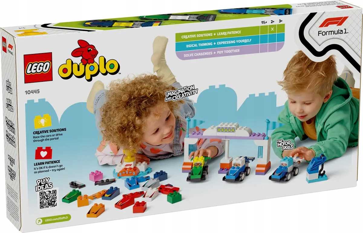 10445 - lego duplo - bolidy i kierowcy f1®