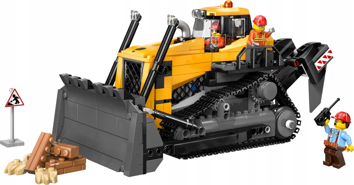 60466 - lego city - żółty buldożer