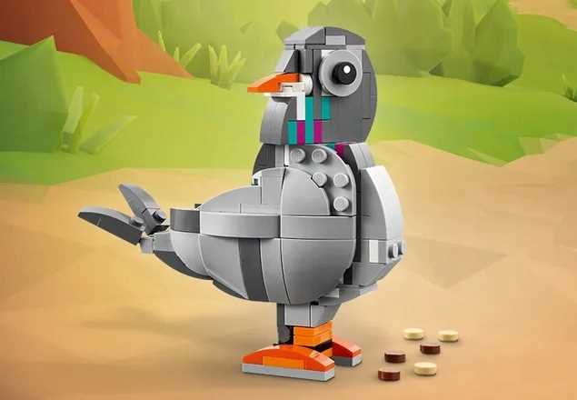 31163 - lego creator - psotny kot