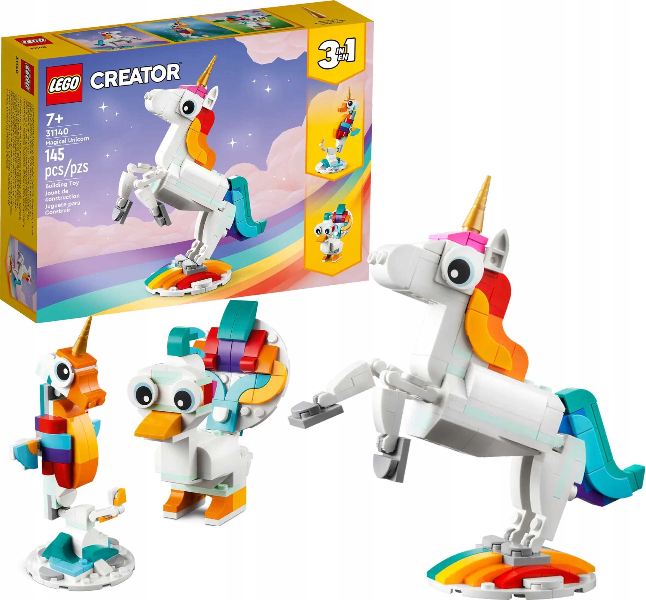 31140 - lego creator - magiczny jednorożec