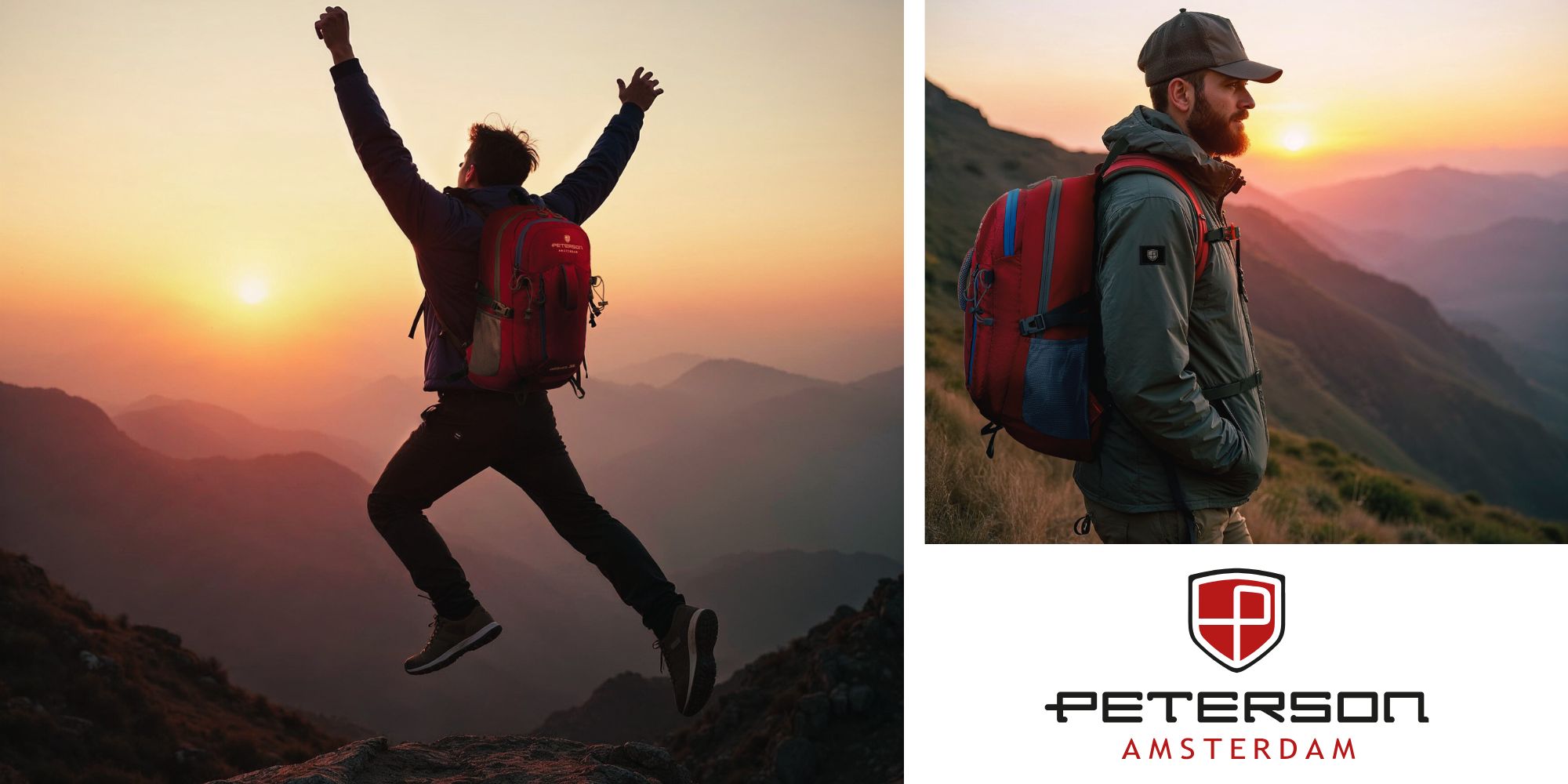 plecak ptn jps-02-8498 red/blu