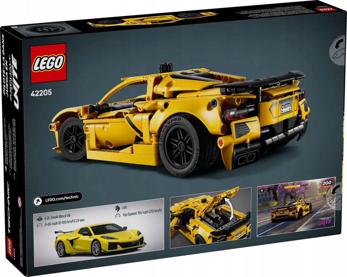 42205 - lego technic - chevrolet corvette stingray
