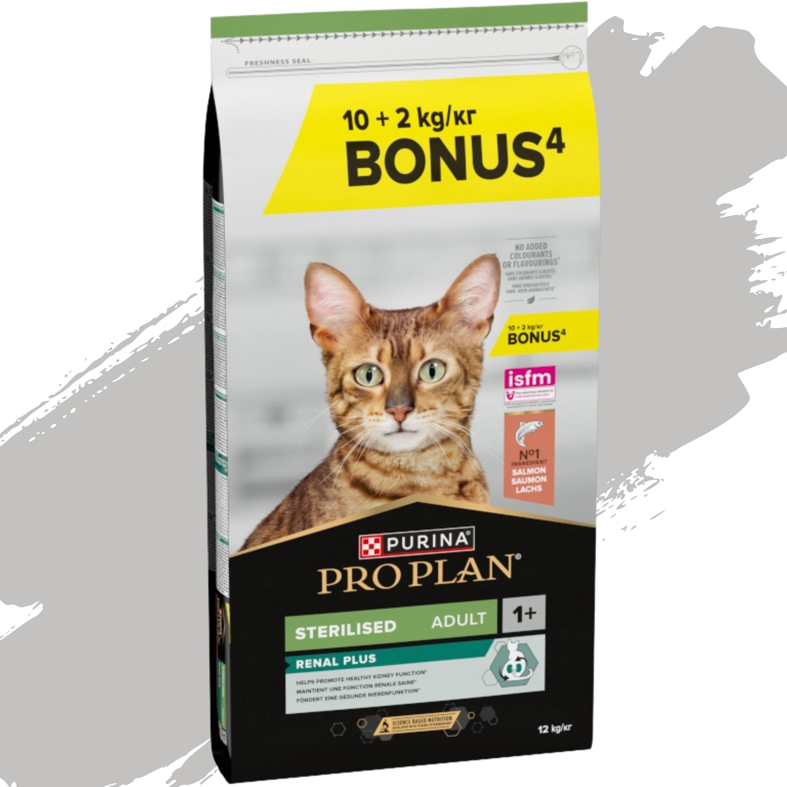 sucha karma dla kotów sterylizowanych z łososiem pro plan salmon 12kg bonus