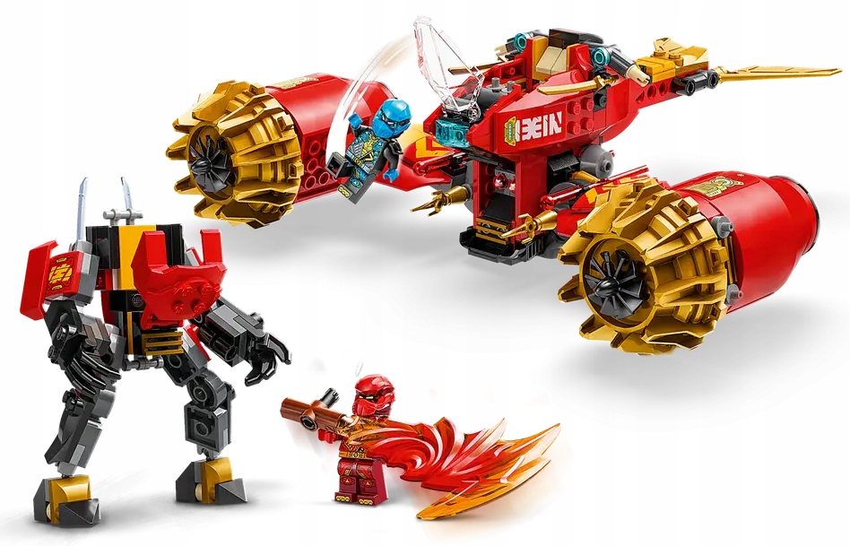 71830 - lego ninjago - burzowy jeździec-mech kaia