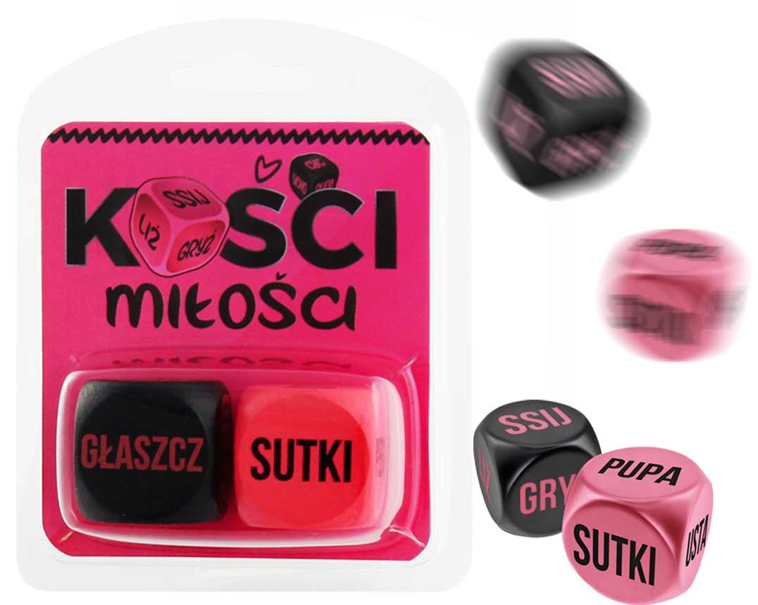 kości miłości różowe