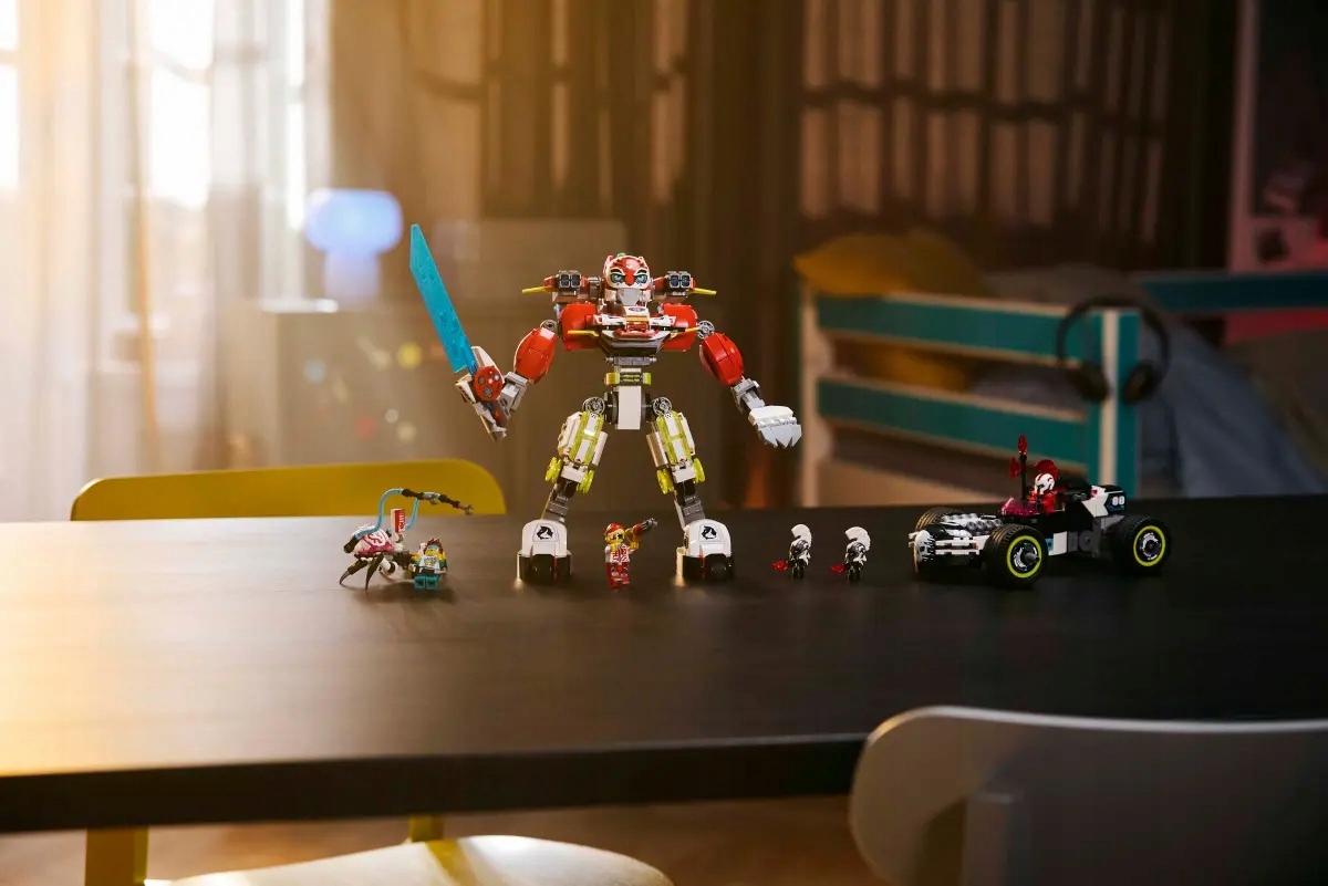 71497 - lego dreamzzz - tygrysi mech coopera i hot rod zero