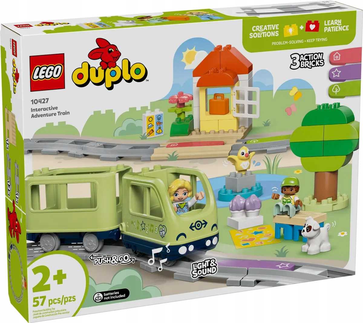 10427 - lego duplo - przygoda z interaktywnym pociągiem