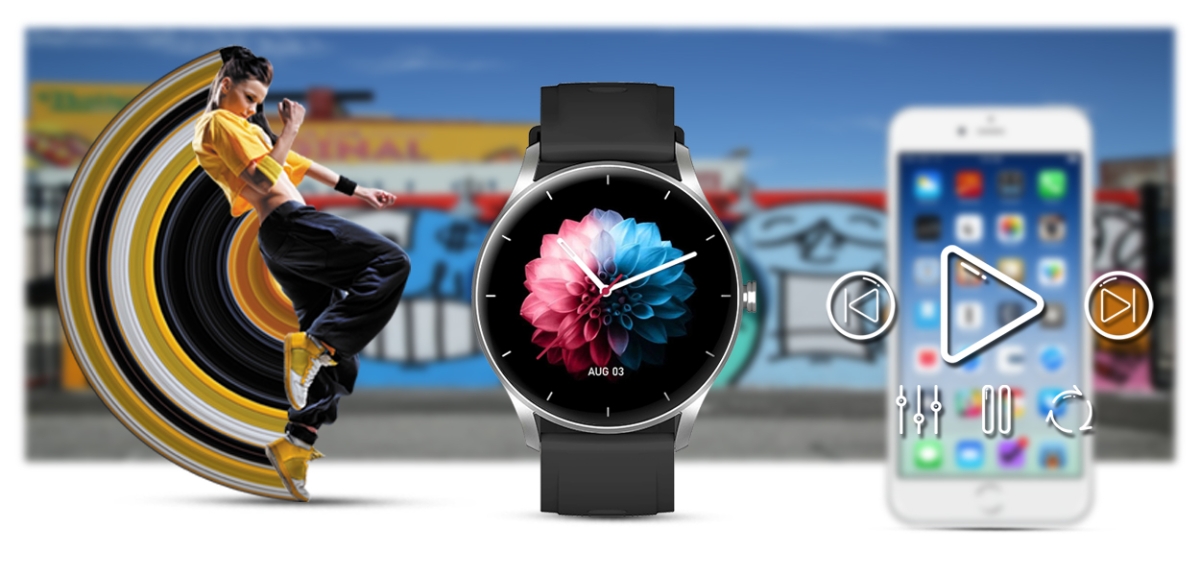 smartwatch gravity gt2-6