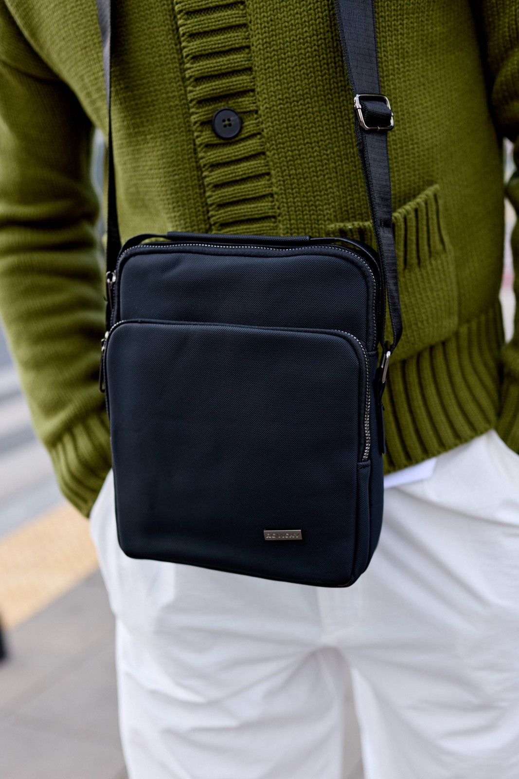 torba męska pu r-2562-2-6816 black