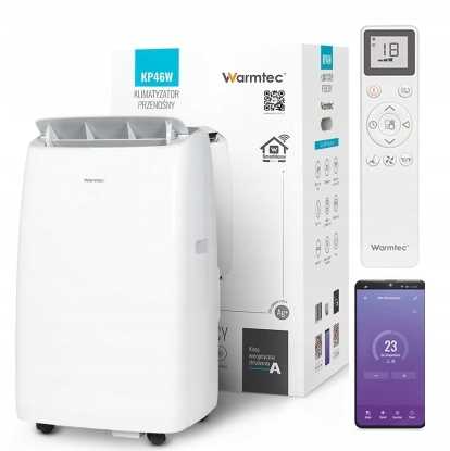 warmtec klimatyzator przenośny kp46w z wi-fi - dropshipping