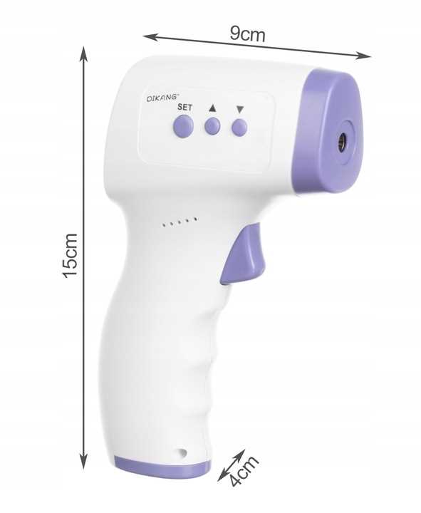 termometr bezdotykowy na podczerwień