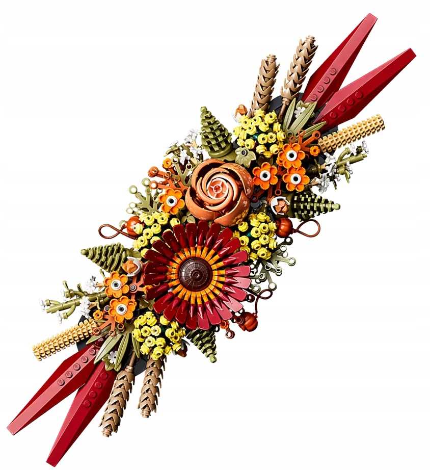 10314 - lego the botanical collection - stroik z suszonych kwiatów
