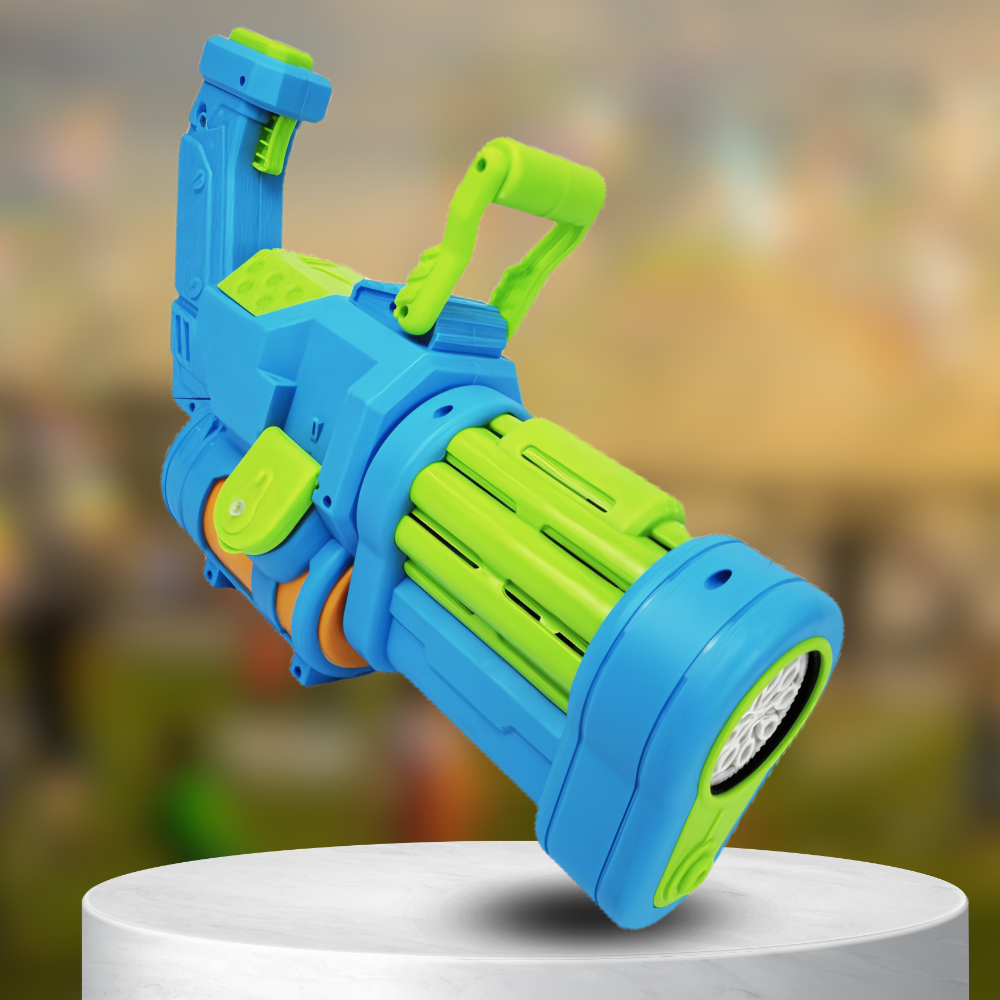 pistolet bazuka na bańki i wodę elektryczny automatyczny karabin wodny