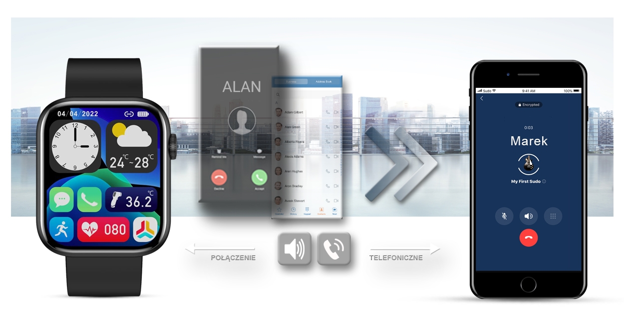 smartwatch damski gravity gt3-3