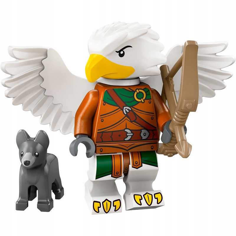 71047 - lego minifigures - strażnik aarakocra - dungeons & dragons