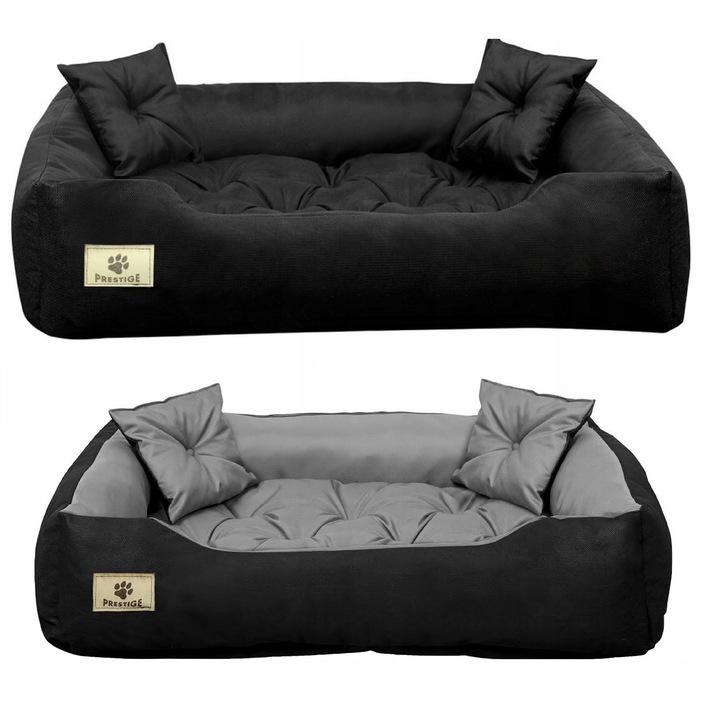 legowisko dla psa kojec prestige 55x45 cm wodoodporne czarne