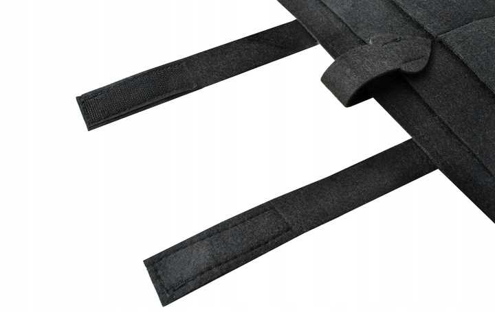 organizer na fotel samochodowy - filc