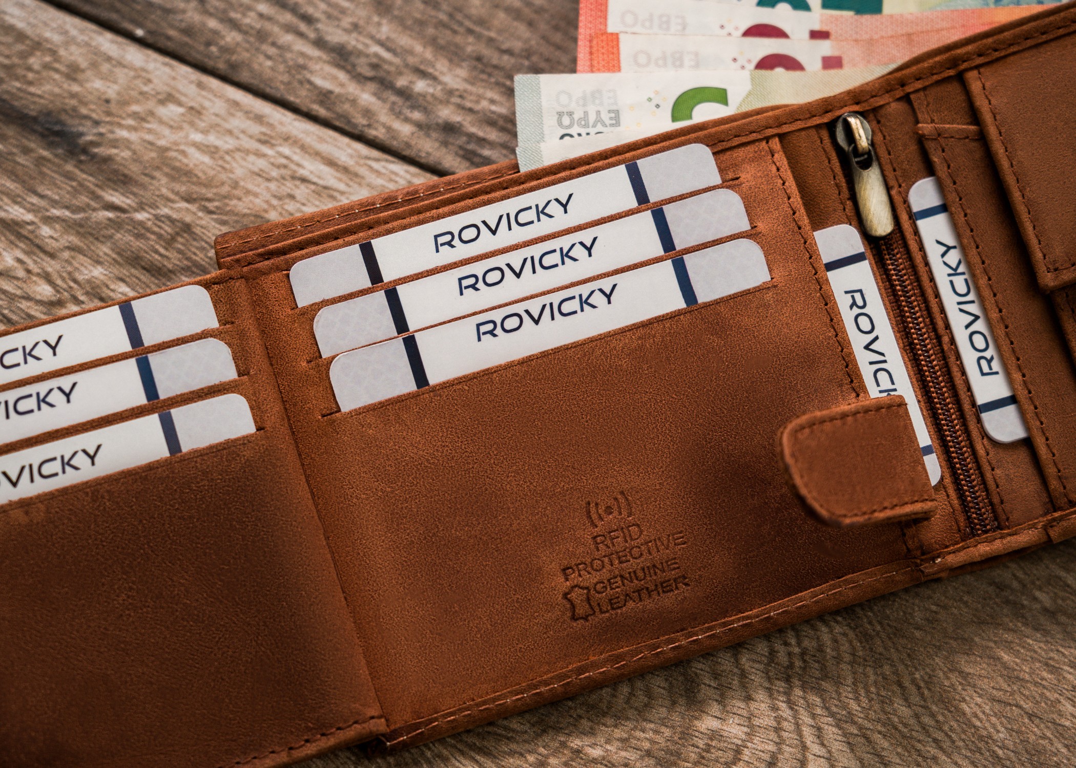 portfel męski skórzany n992-chm-deer-bl cognac