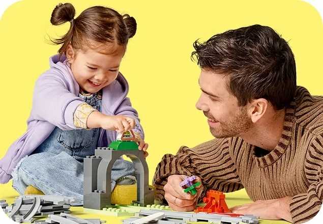 10425 - lego duplo - tunel i tory kolejowe — zestaw rozszerzający