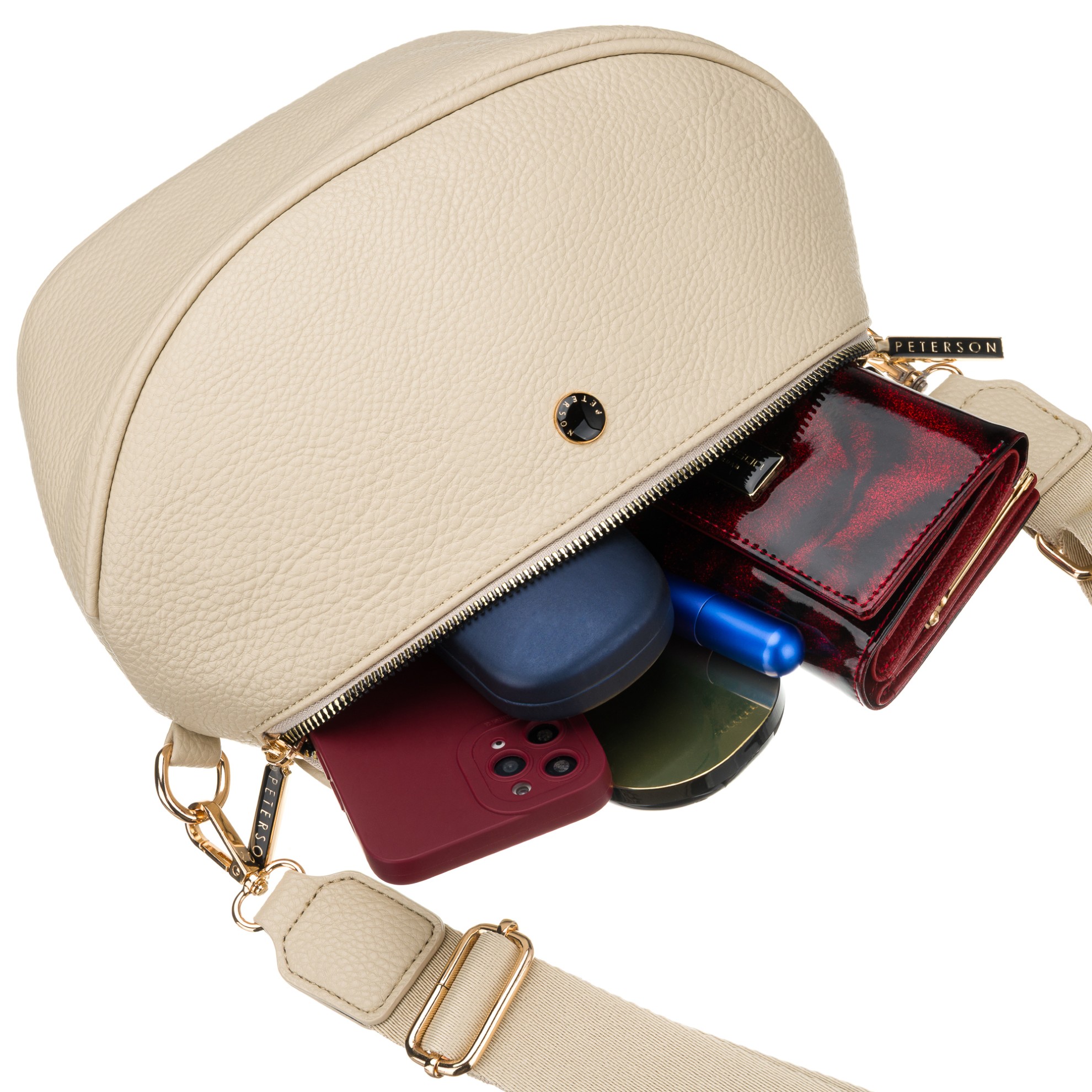 saszetka pu ptn mis-02-3575 beige