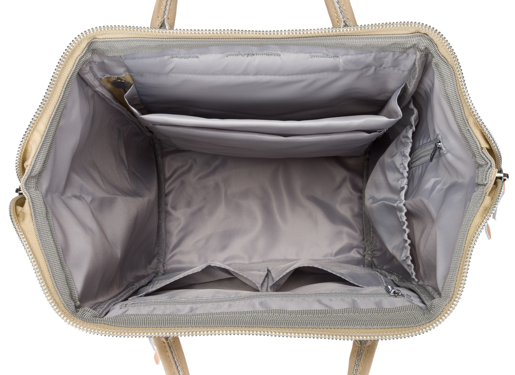 plecak materiałowy ptn beta-6058 beige