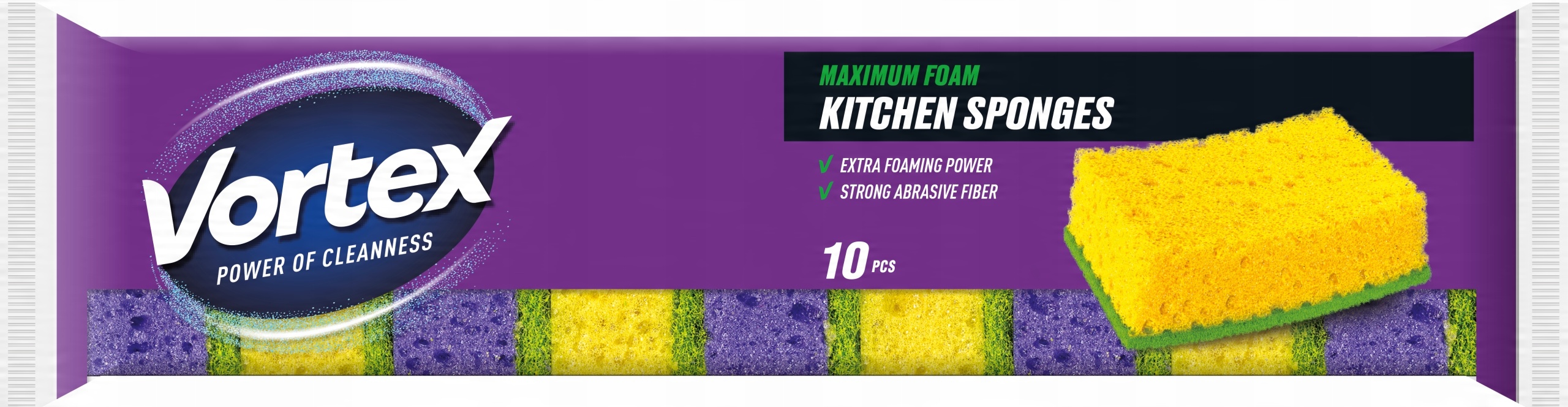 vortex gąbki kuchenne 10 szt.