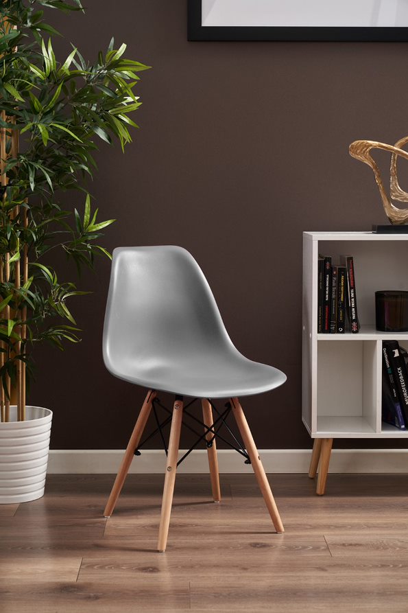 4 x krzesło szare (ikeabox)