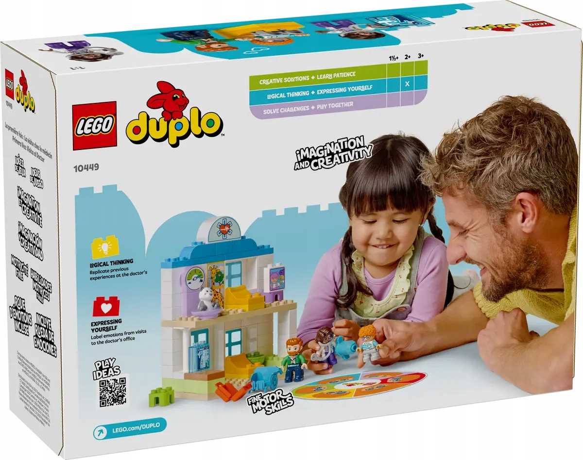 10449 - lego duplo - pierwszy raz: wizyta u lekarza