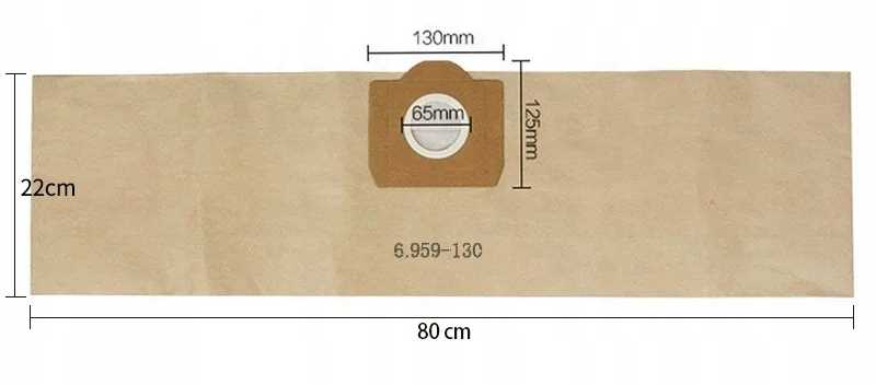 worek do odkurzaczy kärcher 6.959-130.0 - 10 szt.