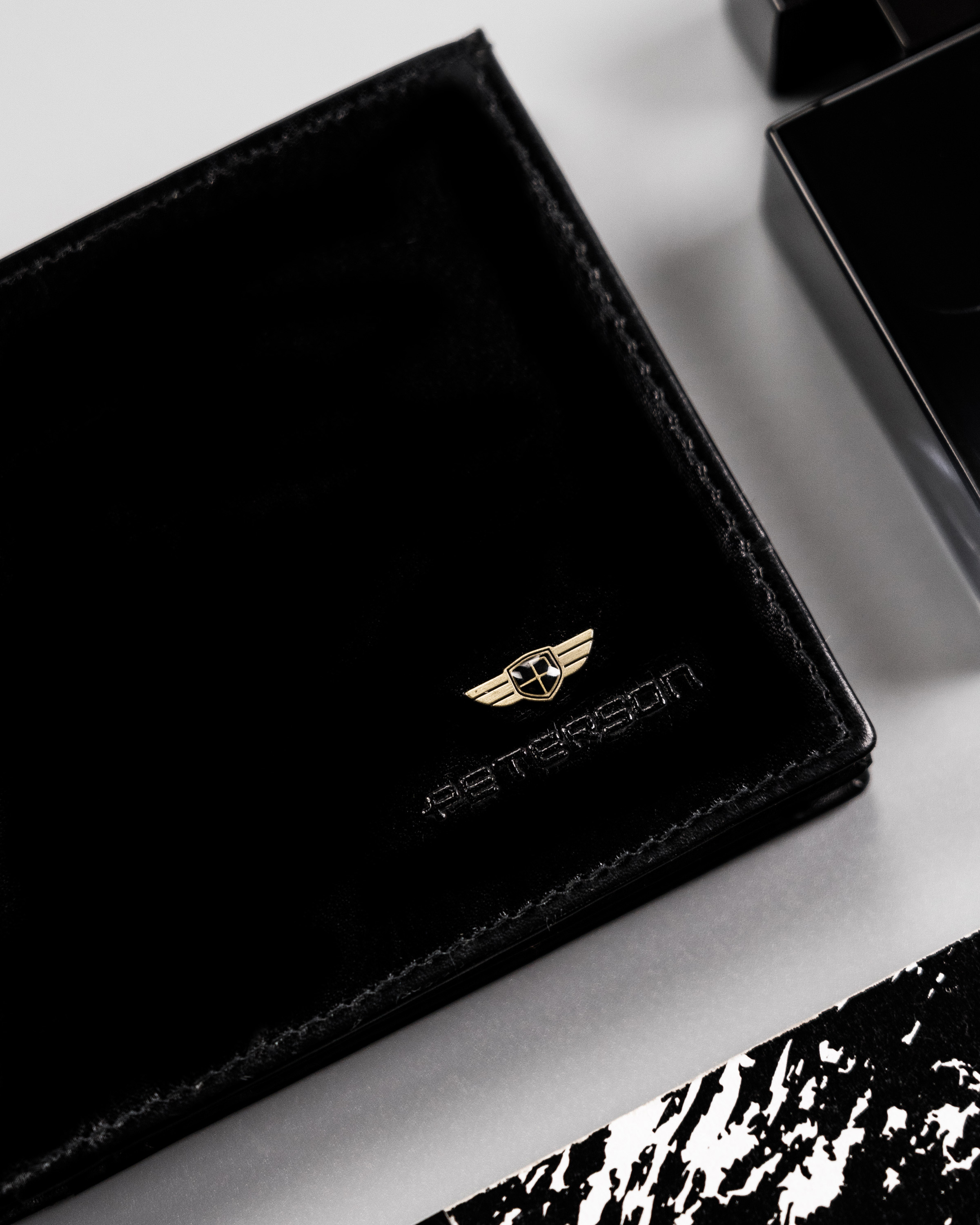 elegancki portfel męski na karty — peterson