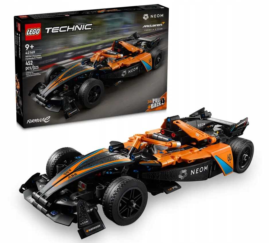 42169 - lego technic - neom mclaren formula e race car