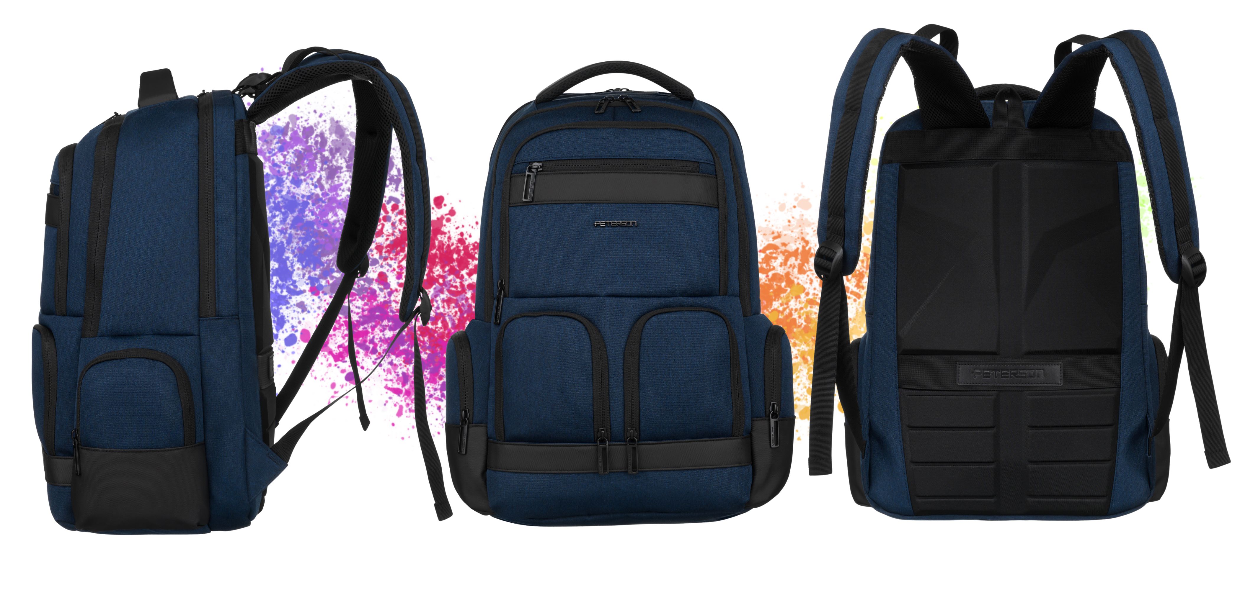 plecak ptn pty-03-8344 blue