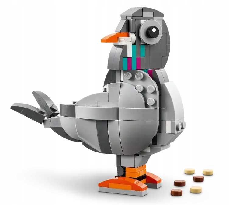 31163 - lego creator - psotny kot