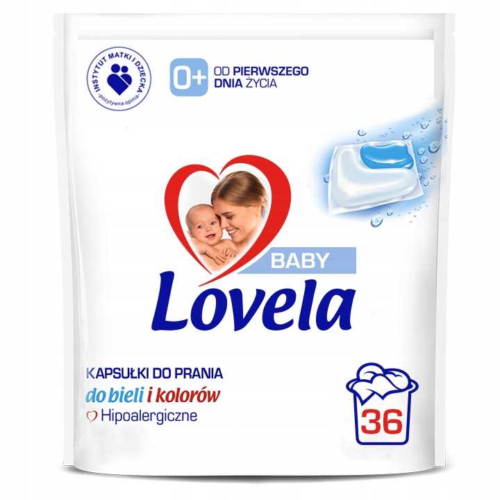 lovela baby kapsułki do prania 36