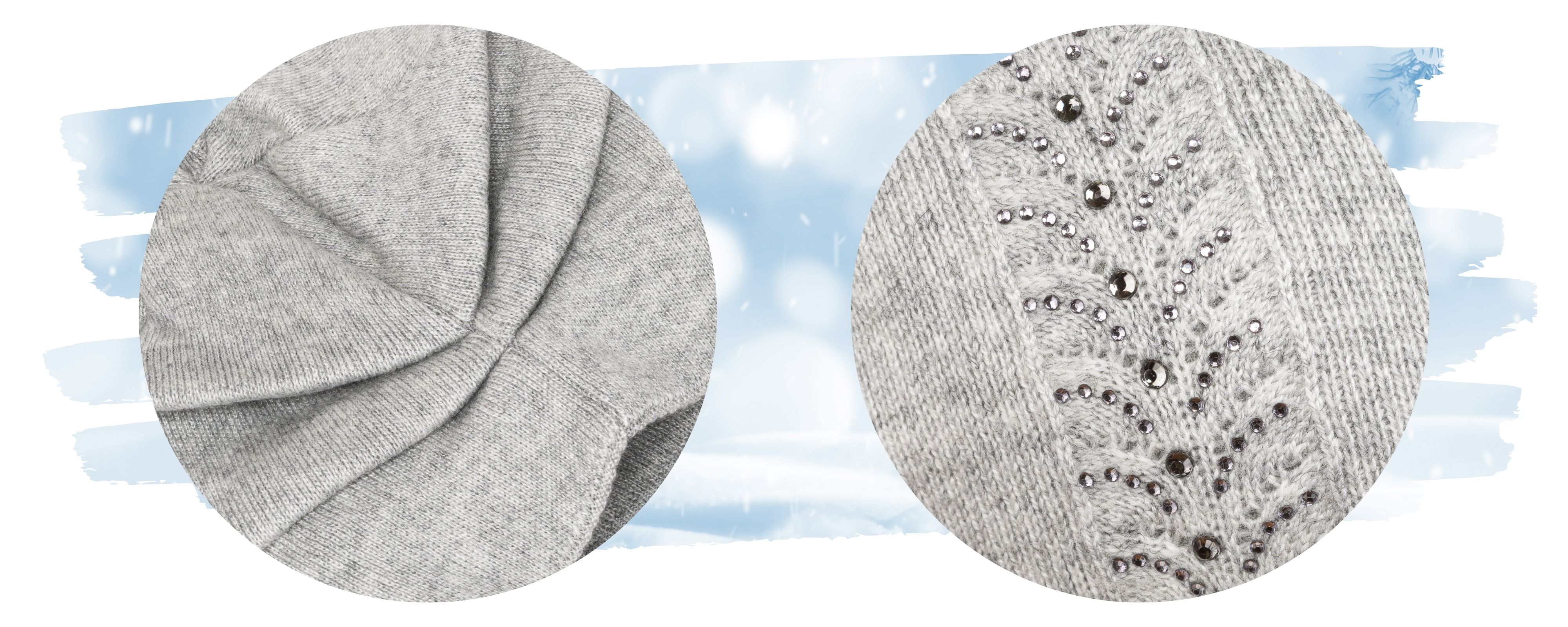 czapka ptn hat-03-7552 grey