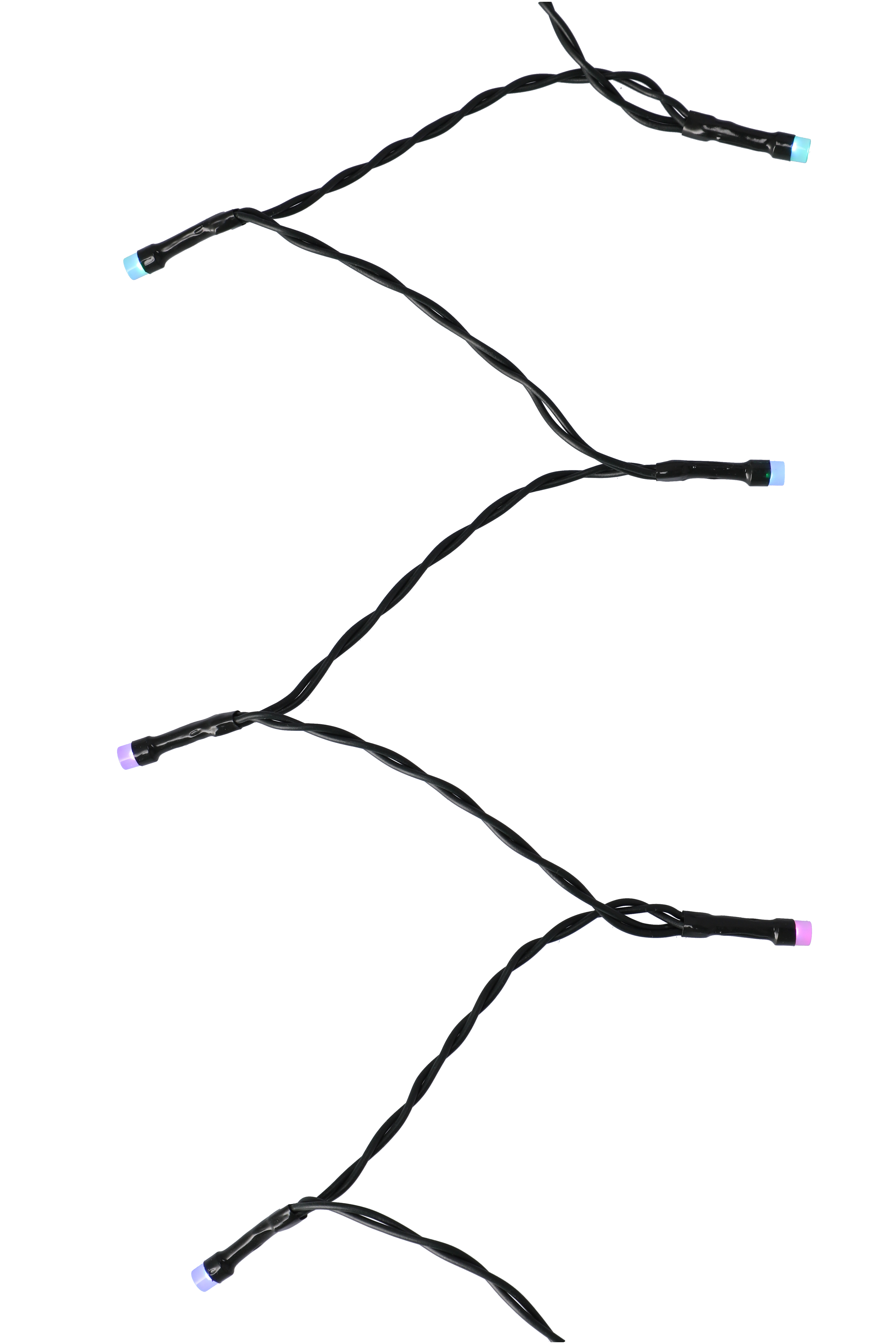 girlanda 240 led rgb z pilotem 8 funkcji 500 cm lampki kolorowe święta