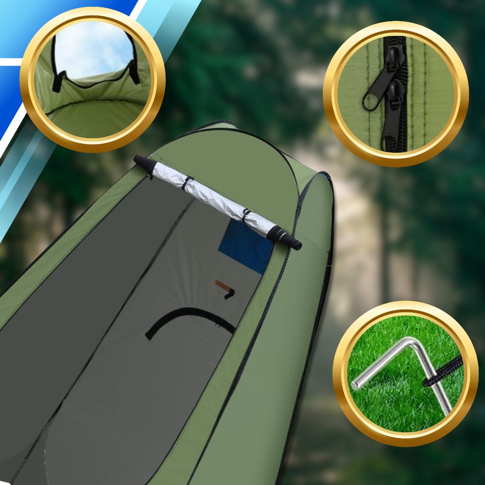 namiot turystyczny składany pop-up prysznicowy toaleta przebieralnia