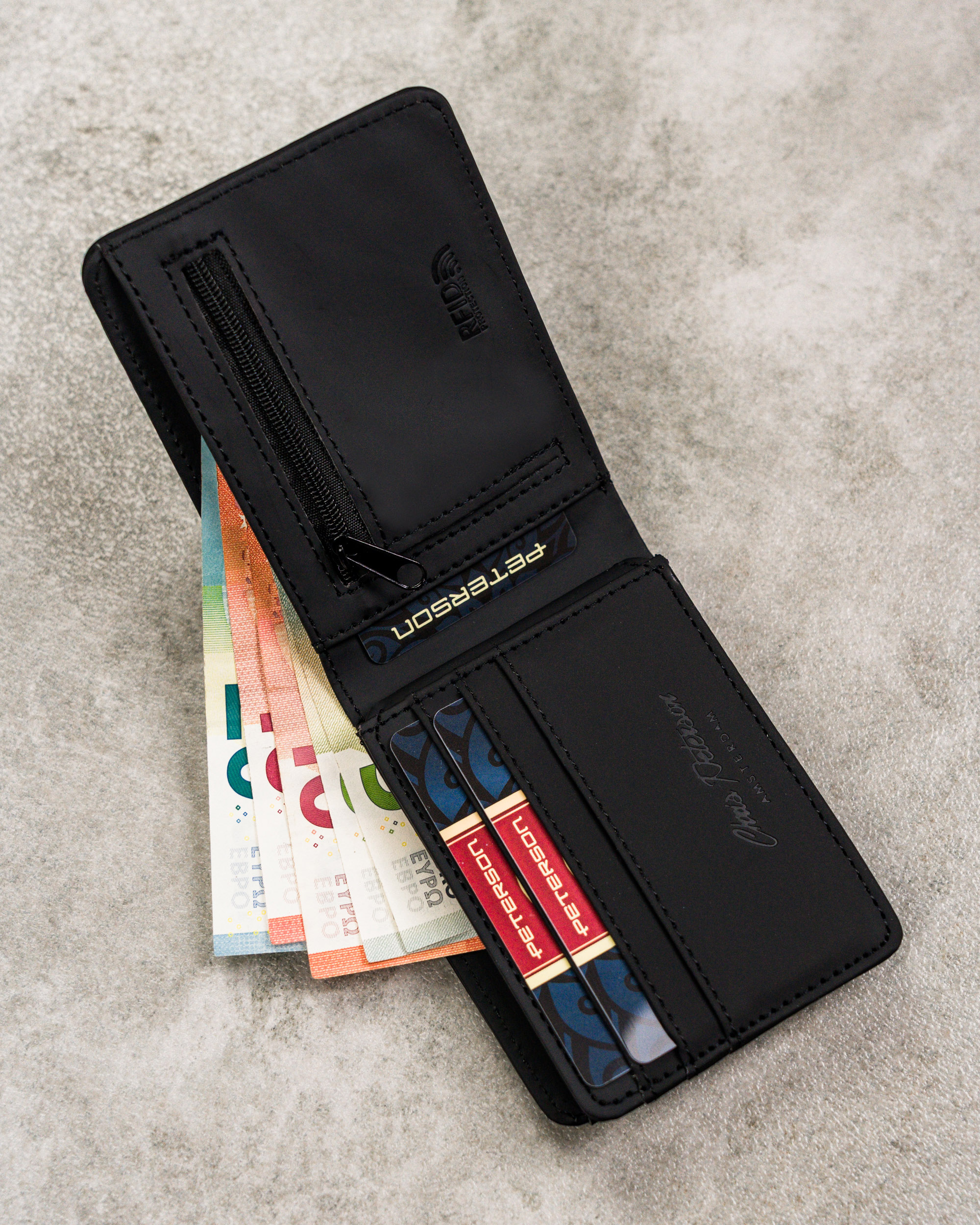 portfel męski eko ptn eh-07z-5945 black
