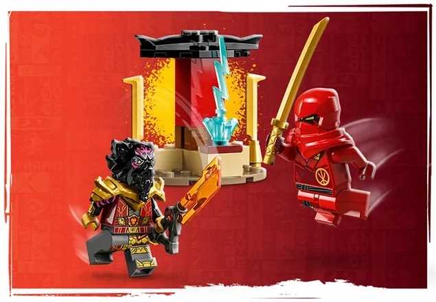 71789 - lego ninjago - bitwa samochodowo-motocyklowa między kaiem a rasem