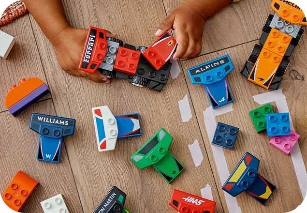 10445 - lego duplo - bolidy i kierowcy f1®