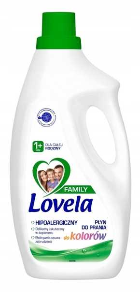 lovela family płyn do prania color 1,85l