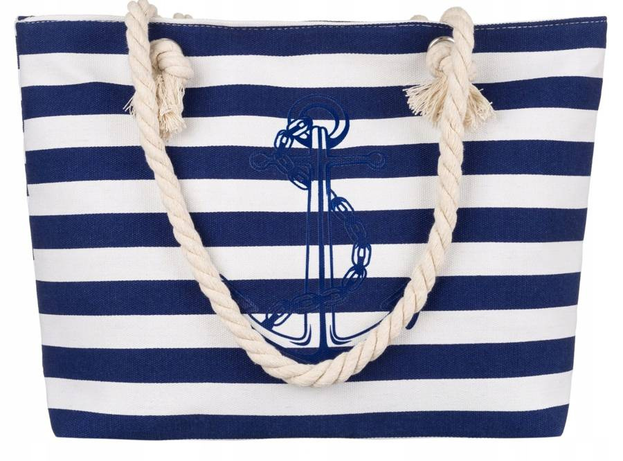 plażowa torba damska z poliestru