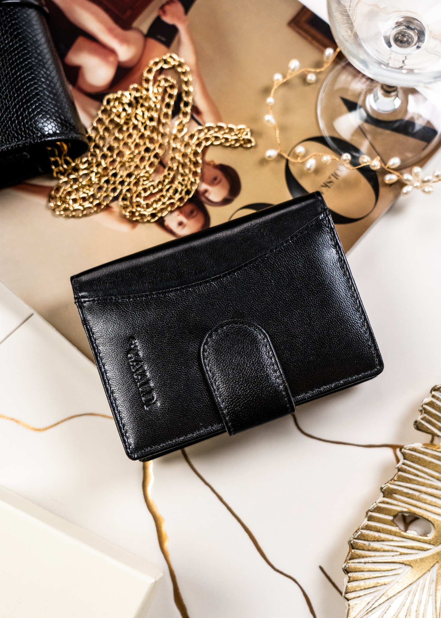 portfel damski skórzany rd-09-gcl-2524 black