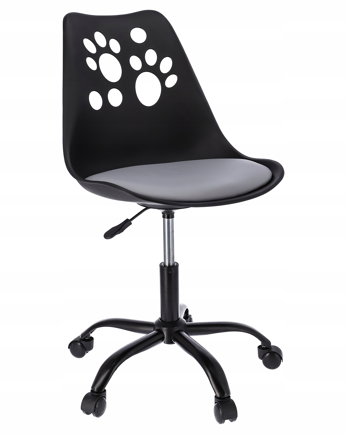 krzesło joy czarno-szare