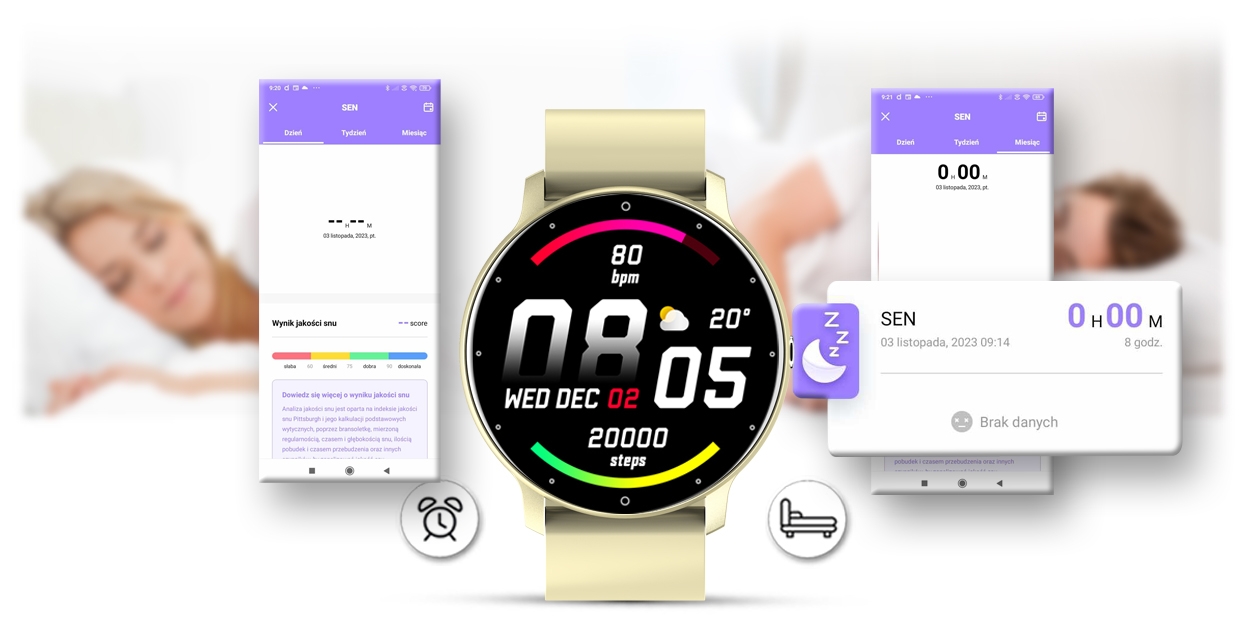 smartwatch damski gravity gt1-6