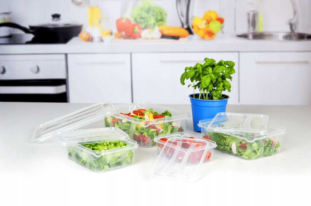 pojemnik master food - kpl transparent